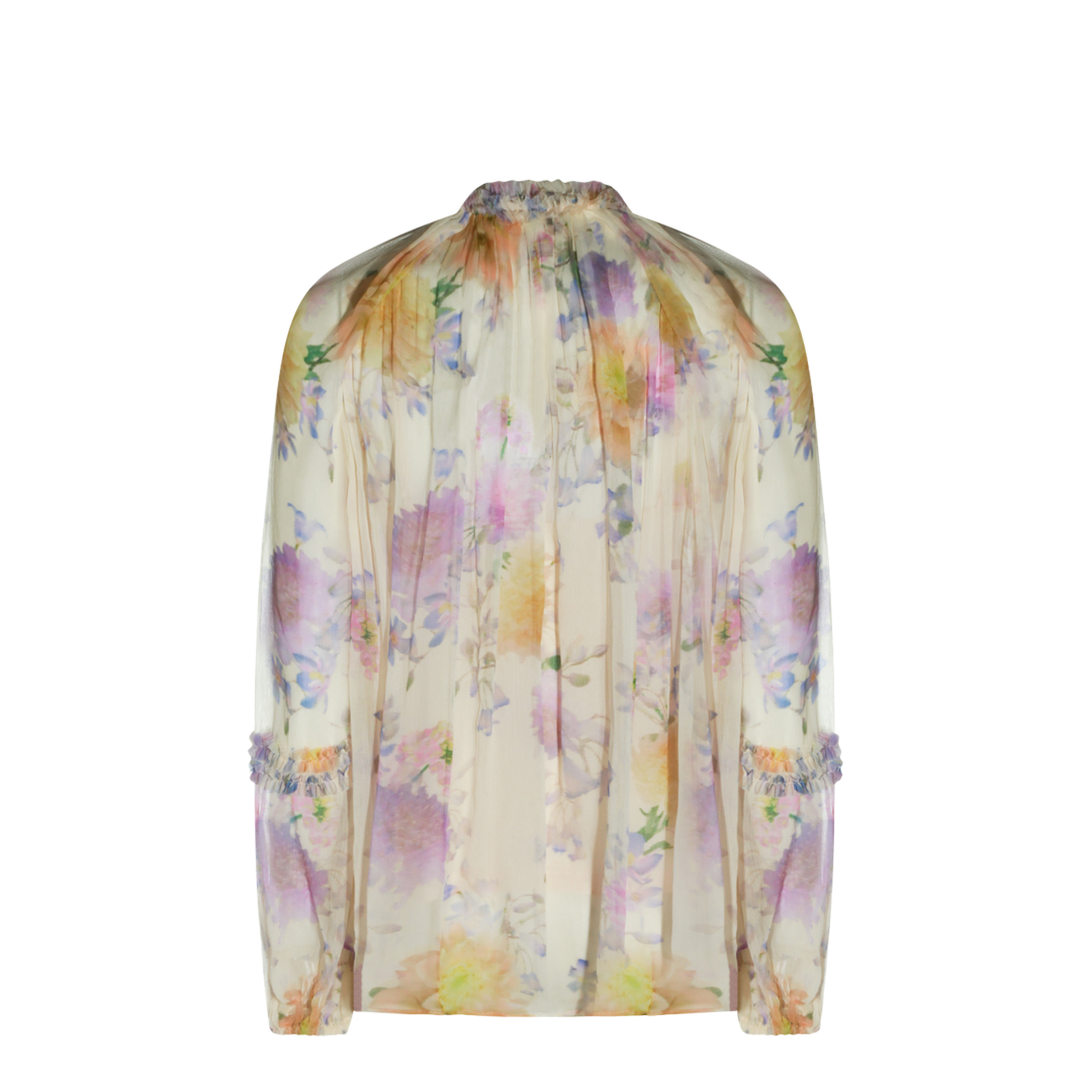 Luna Ruffle Floral Blouse