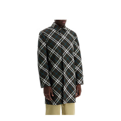 Burberry ered\n\n'checkered nylon car coat