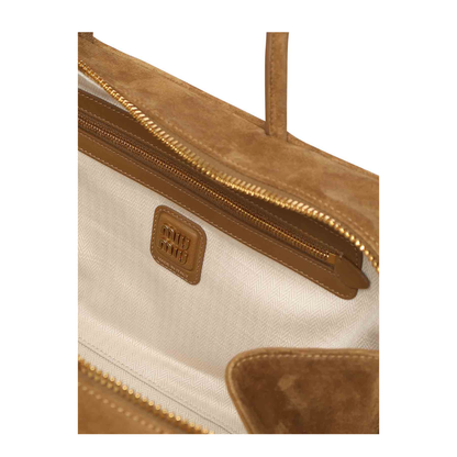 MAYFEYR - Miu Miu - Beau Suede Bag - 5BB1172CSSF0393
