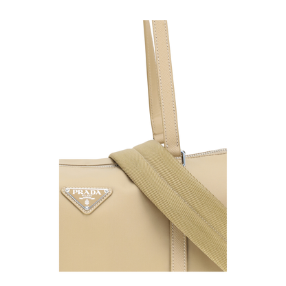 MAYFEYR - Prada - Large Re-Nylon And Saffiano Shoulder Bag - 1BB154VMOMR064