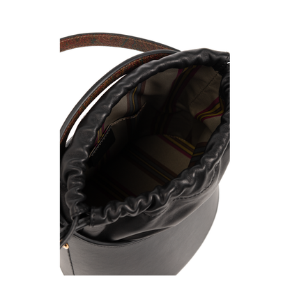 Black Secchiello Shoulder Bag