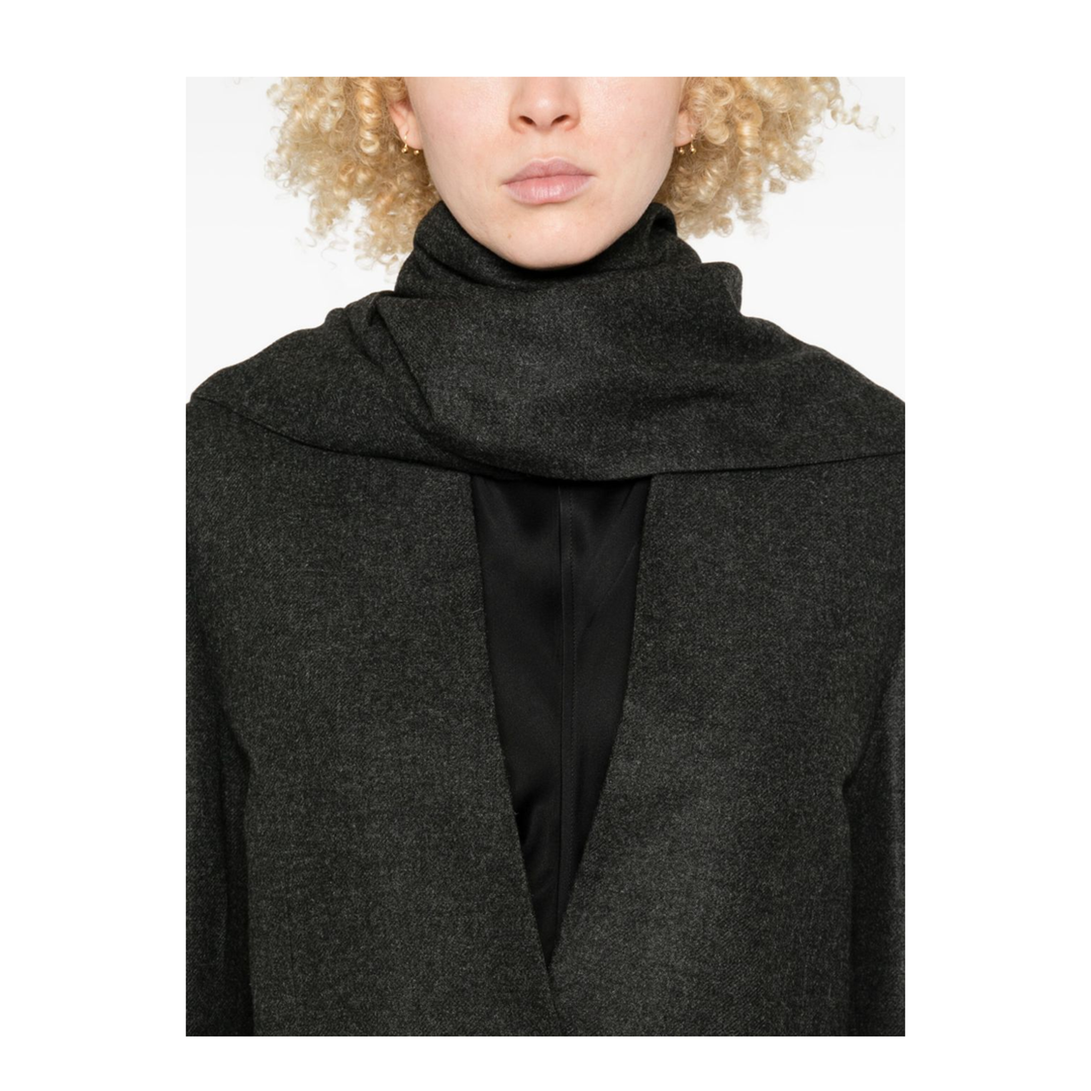 Viscose and Wool Blazer