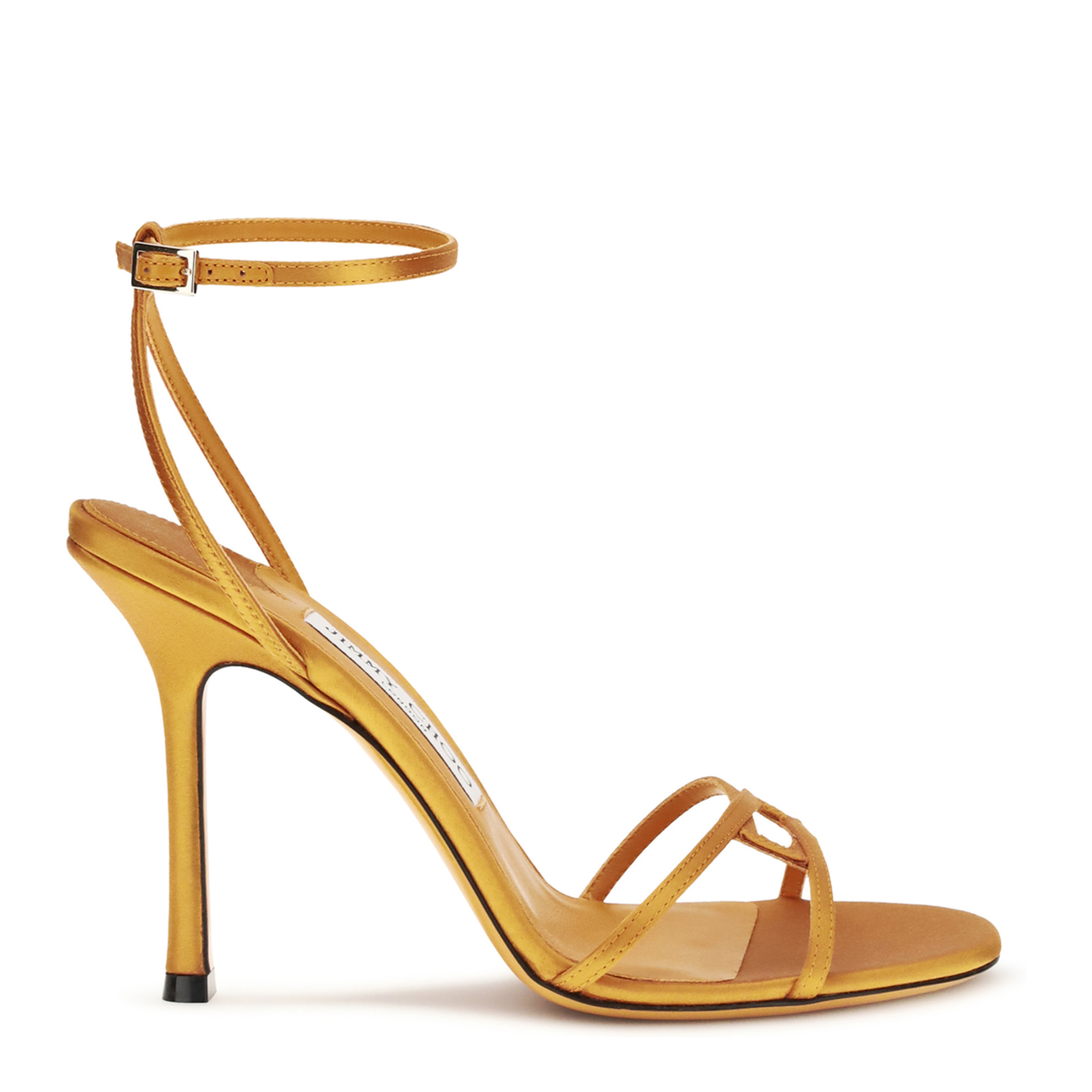 MAYFEYR - Jimmy Choo - Leo Sandals In Satin - J000183616SUNSETORAN