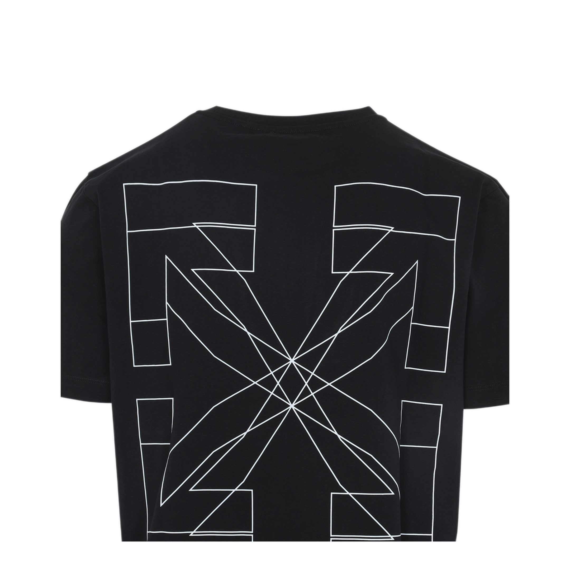MAYFEYR - Off-White - Big Double Arrow T-Shirt - OMAA027S26JER0030001BLACK