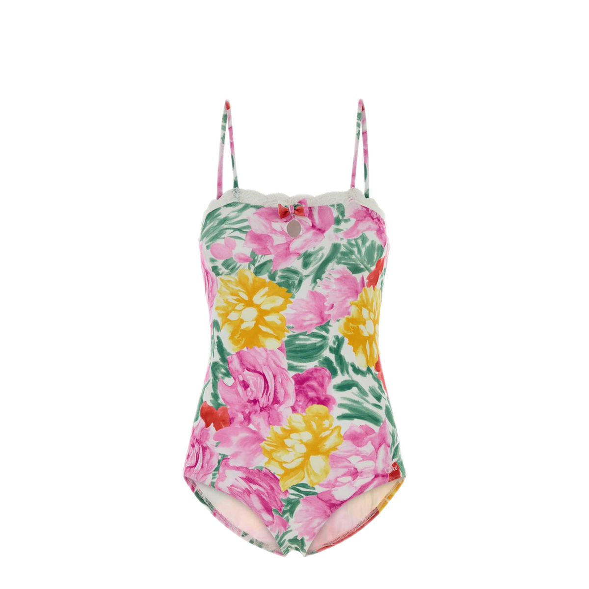 MAYFEYR - Chloè - Printed Stretch Nylon Bodysuit - CH26UBD163349CA