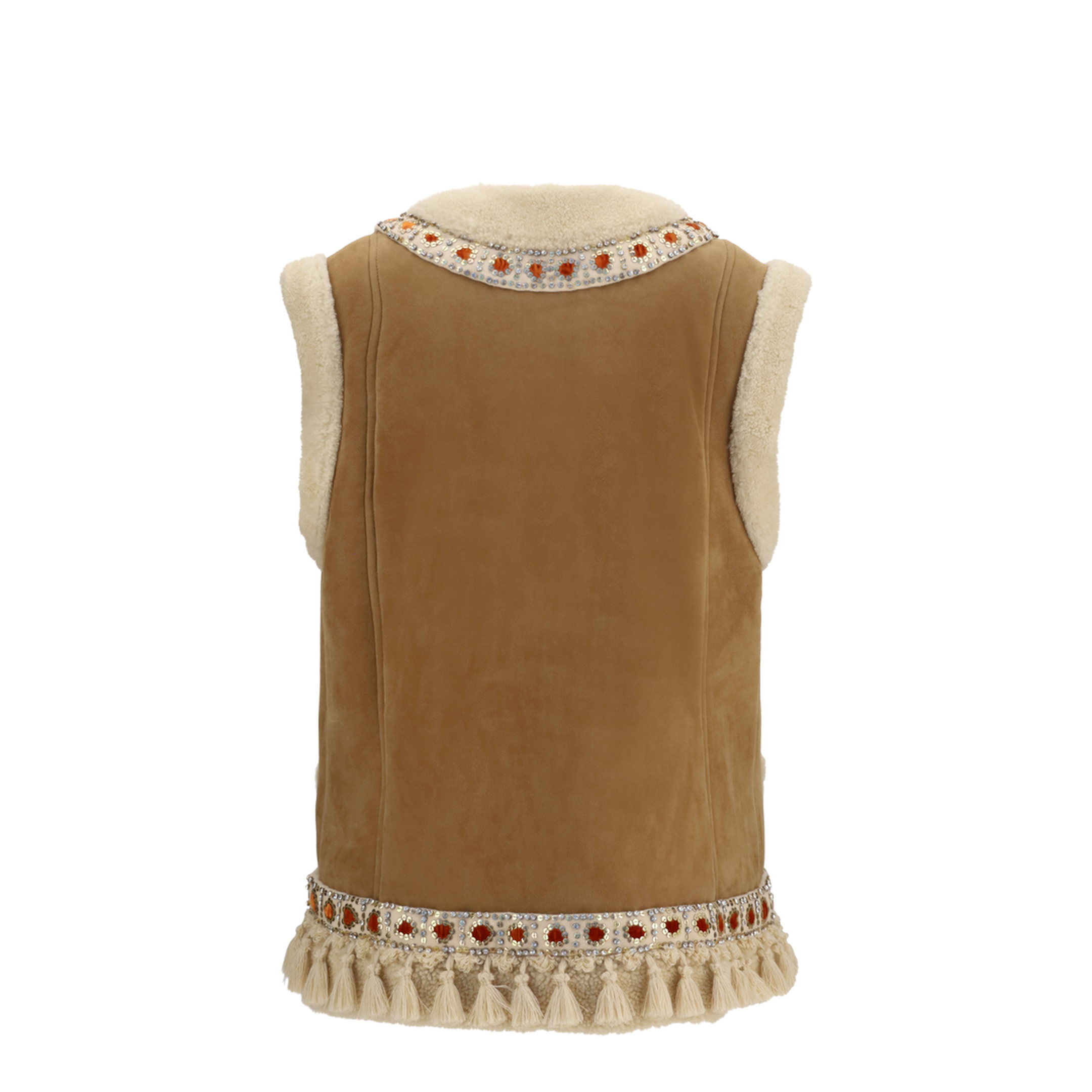 MAYFEYR - Valentino - Suede And Fur Vest - 9B3NL0AD9FC