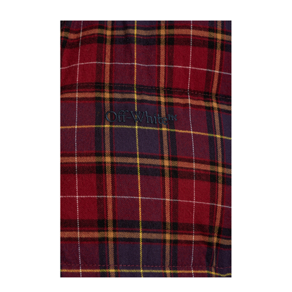 Check Flan Arrow Spray' Down Jacket