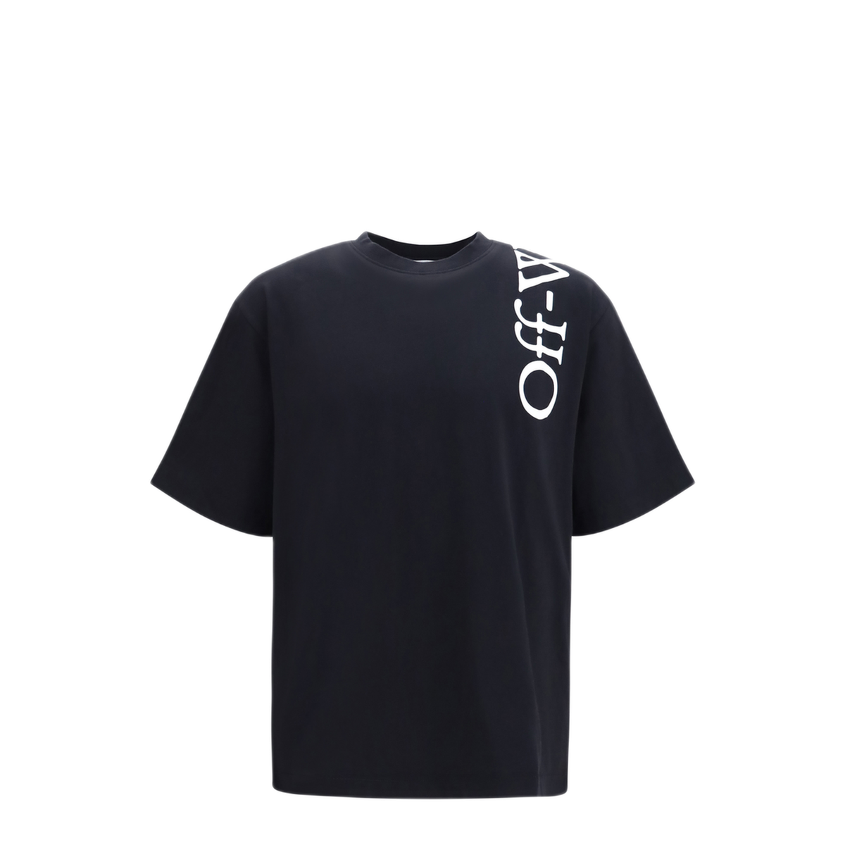 MAYFEYR - Off-White - Vertical Bookish Skate T Shirt - OMAA120F26JER01000001