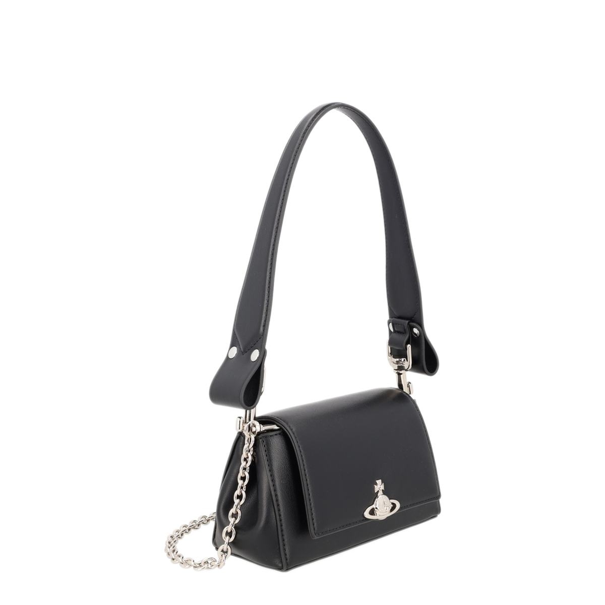 Hazel Small Polyester Crossbody - Black