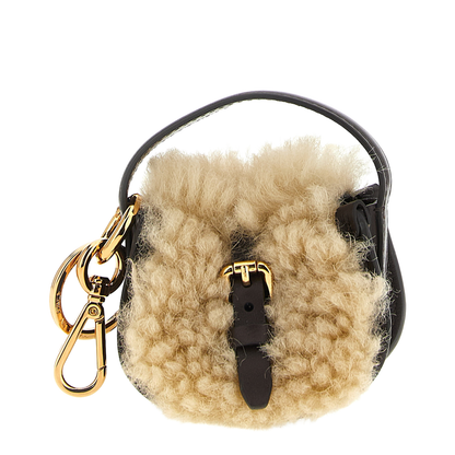 Cindolo Shearling Bag In Multicolor