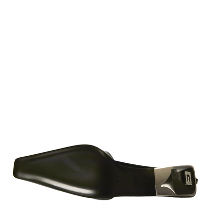 Crystal Logo Slingback Pumps