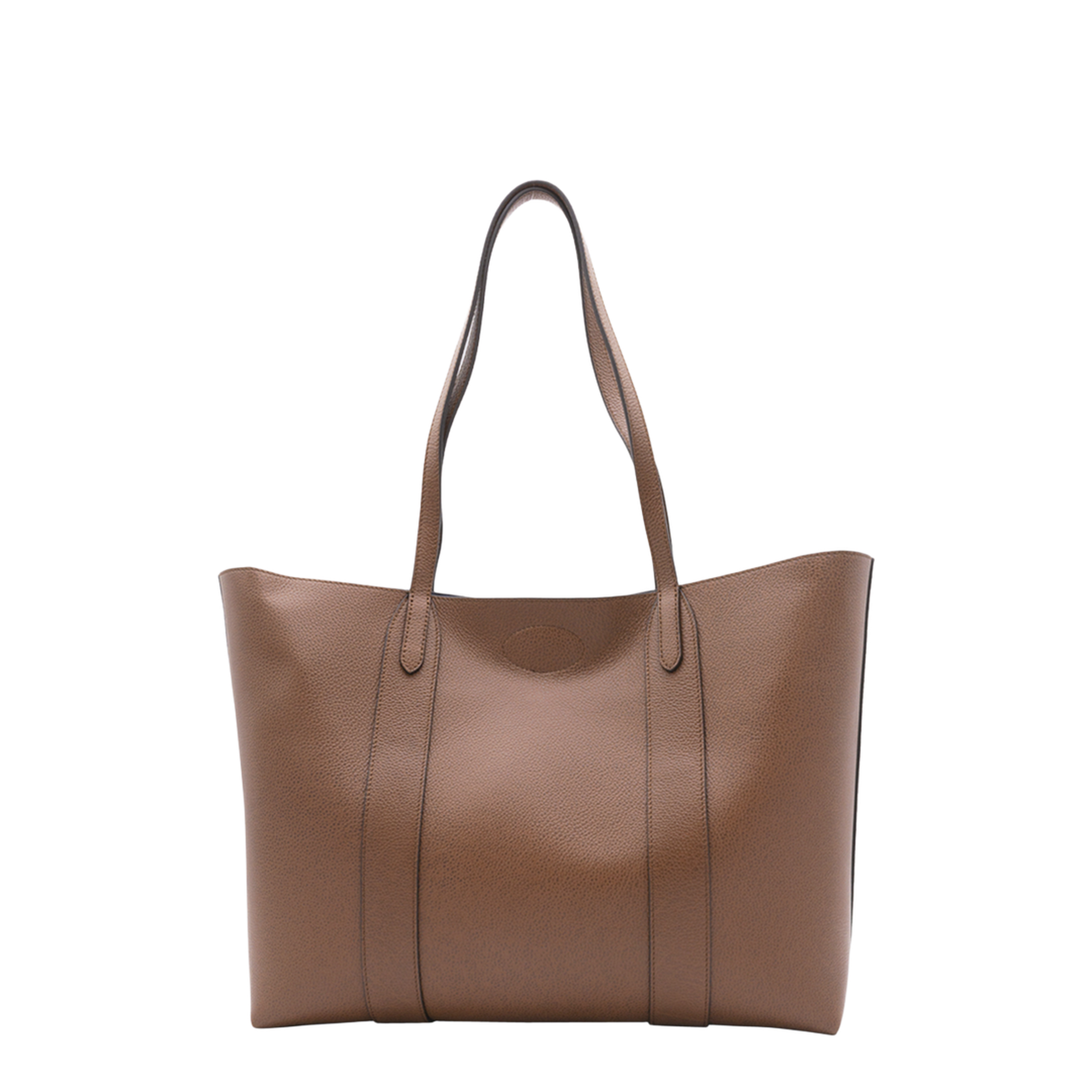 Bayswater Small Small Classic Grain Leather Tote - Oak