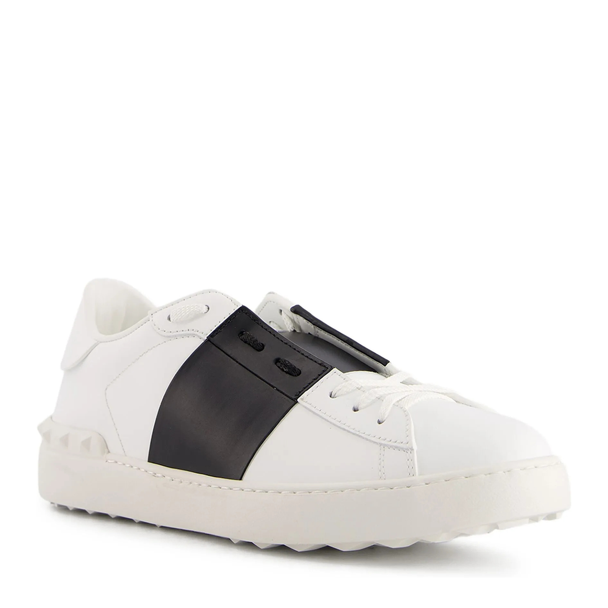 Open Sneakers In White/Black