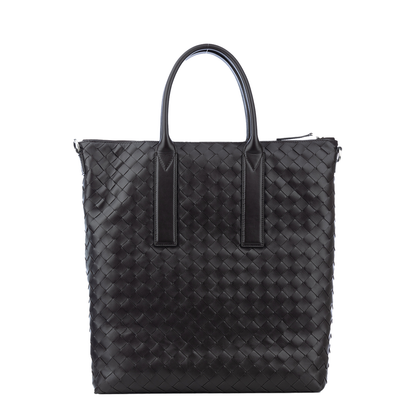 Intrecciato Zipped North-South Tote