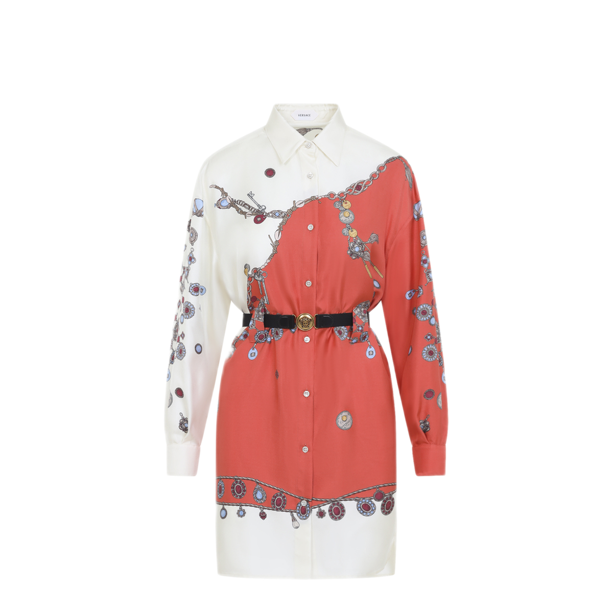 MAYFEYR - Versace - Twill Silk Stolen Jewels Dress - 10254951A186385O360