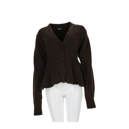 MAYFEYR - Rotate - Fitted Cardigan With Ruffles - 11661816671667