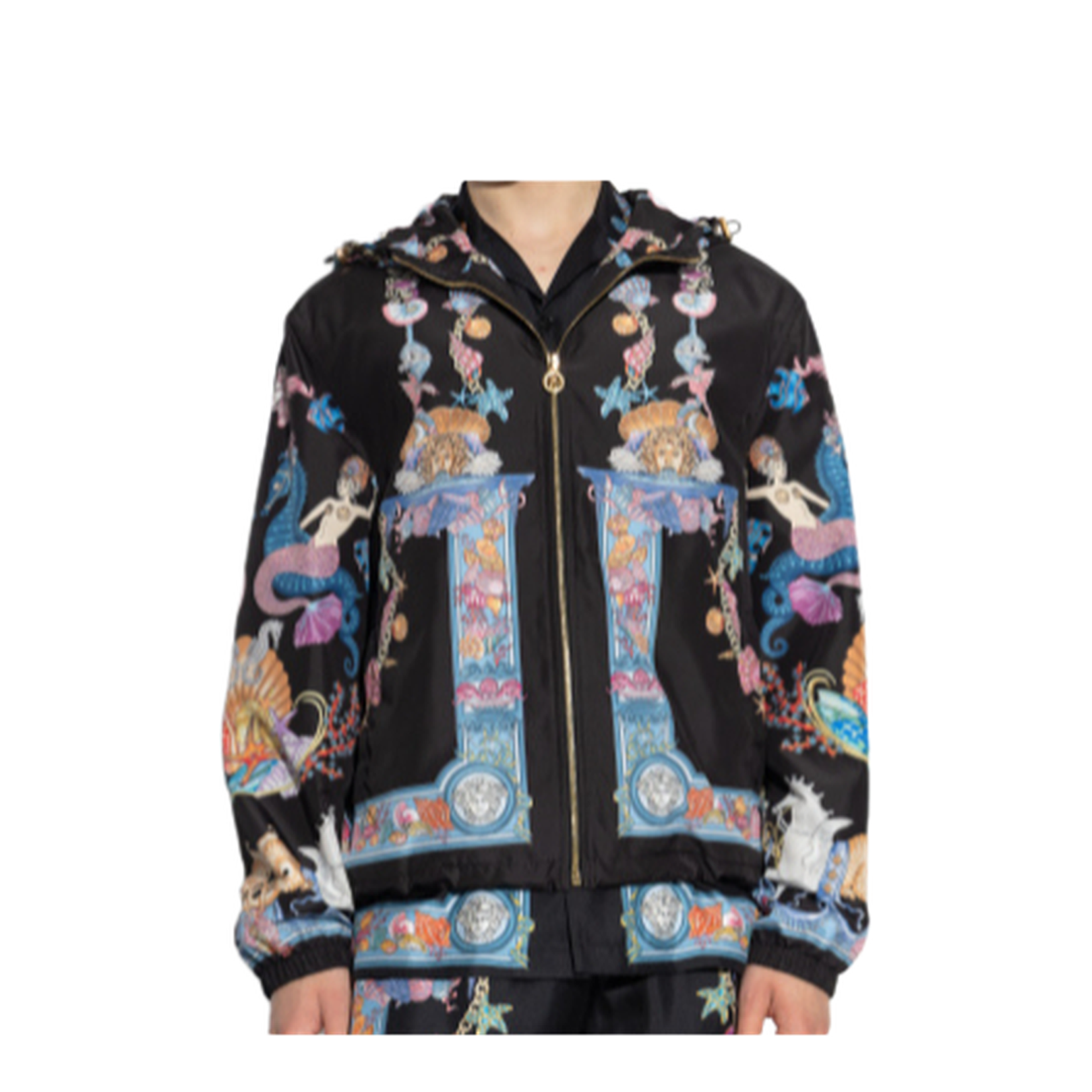 Hooded Jacket Coral Theatre Black