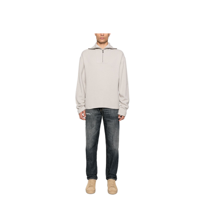 Silk & Nylon Wool Turtle-Neck Jumper