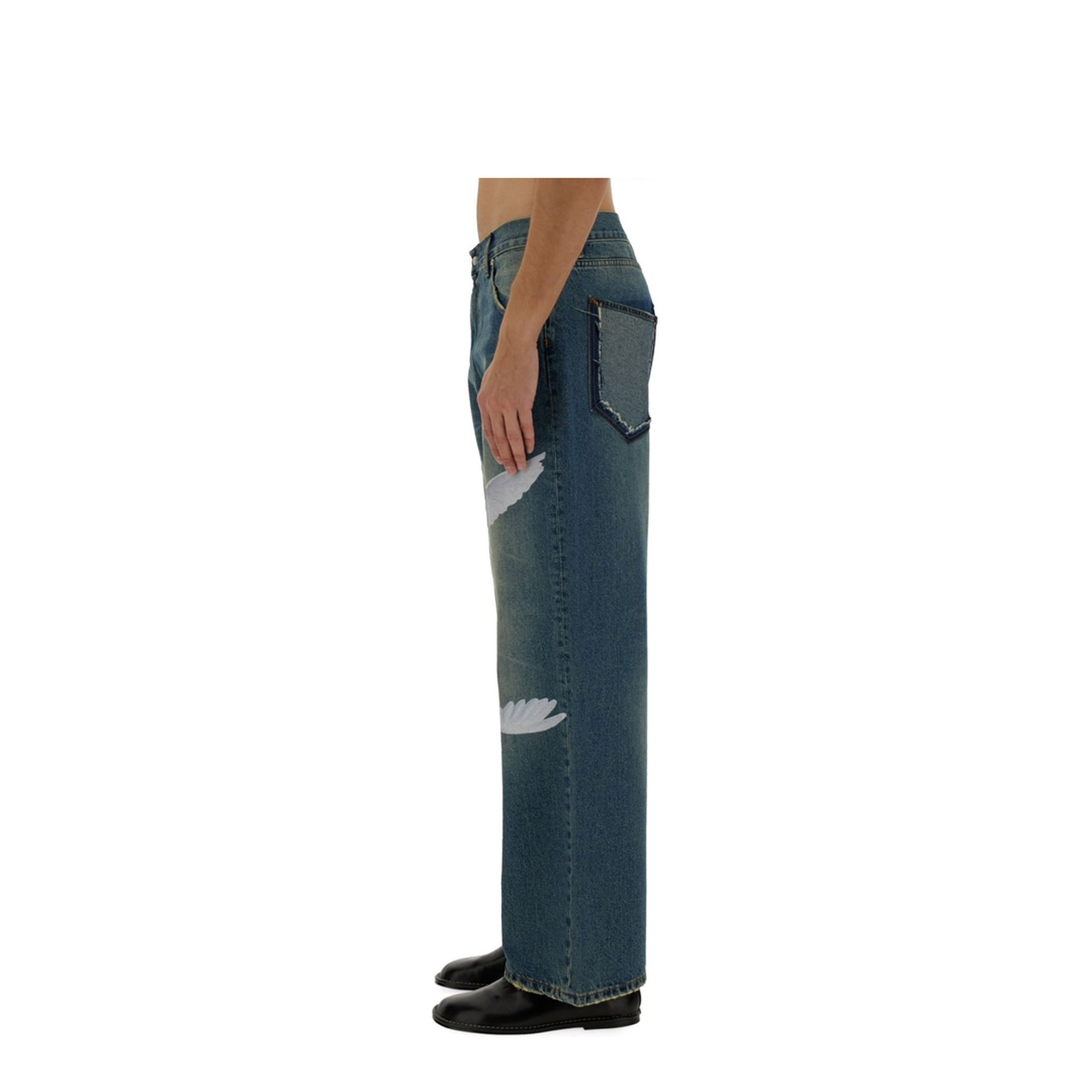 MAYFEYR - 3.PARADIS - Freedom Jeans - SS2539BAGGYWHASHEDBLU