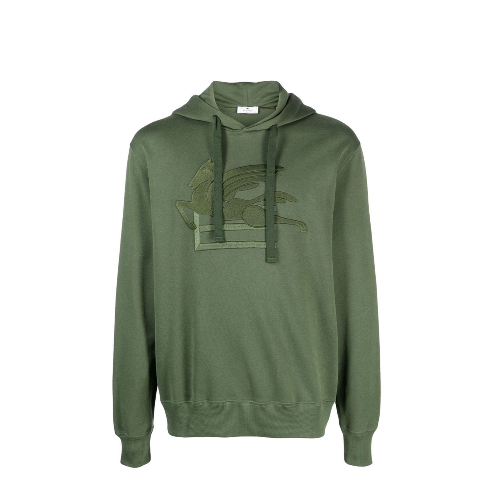 Green Cotton Sweatshirt