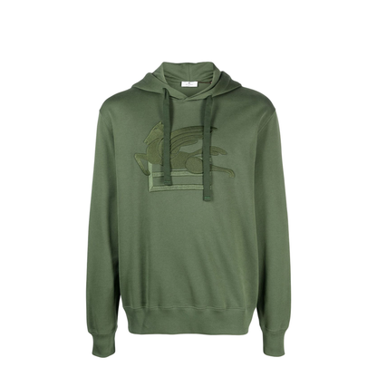 Green Cotton Sweatshirt