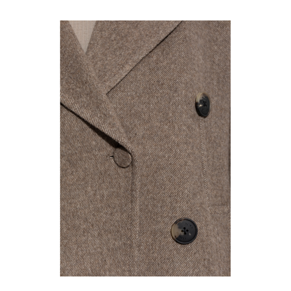 Short Double-Breasted Coat