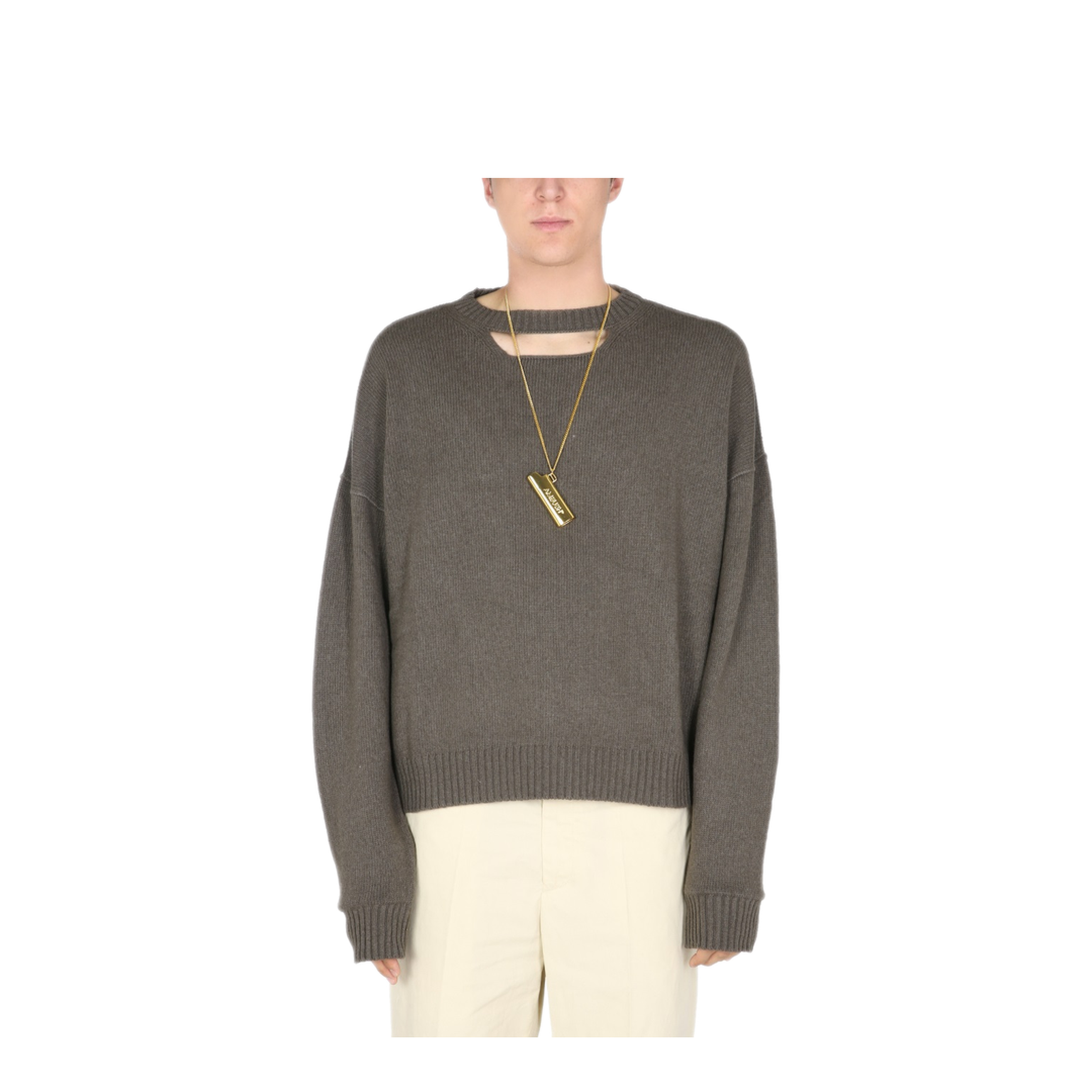 MAYFEYR - AMBUSH - Oversize Fit Sweater - BMHE013F21KNI0015656