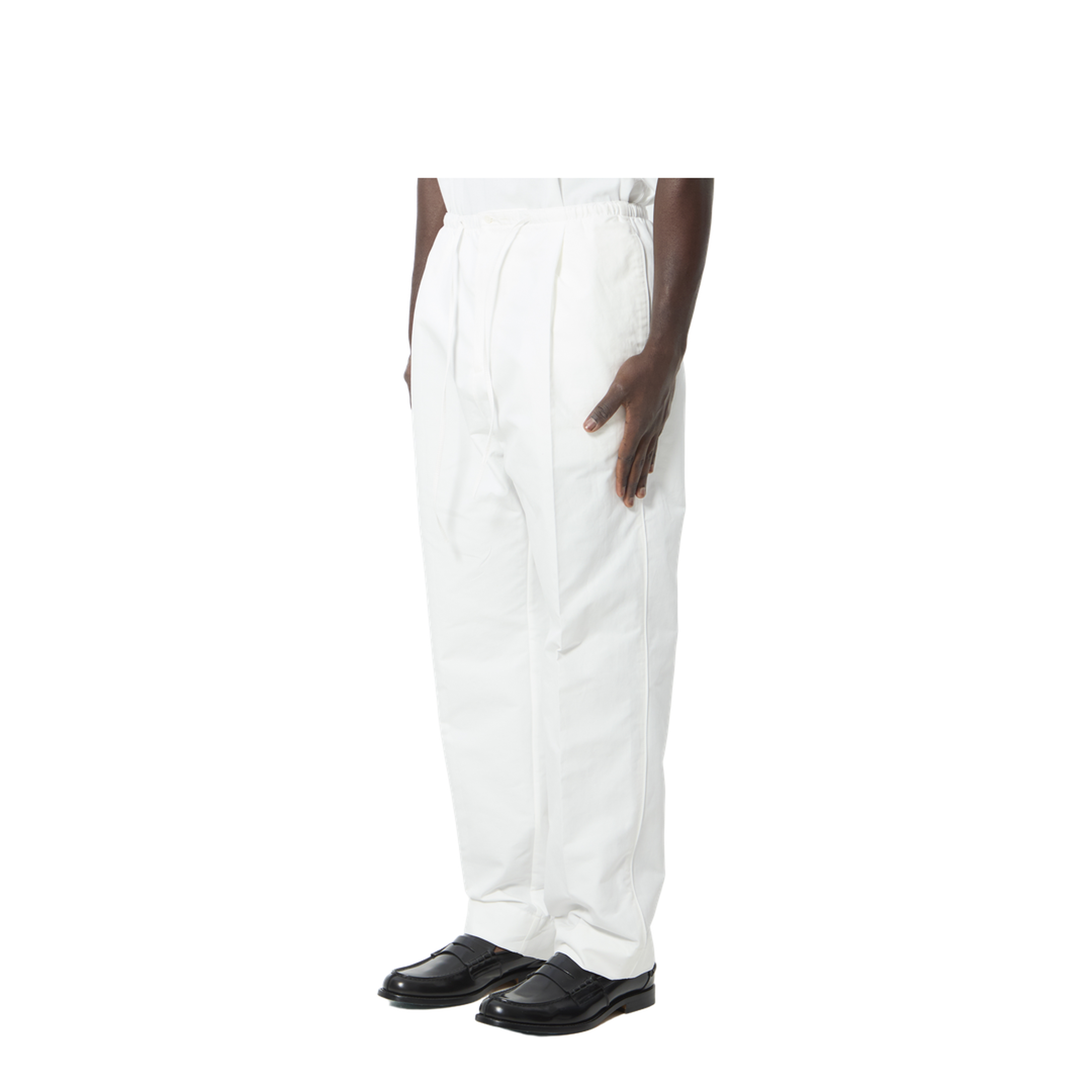 MAYFEYR - Bottega Veneta - Compact Cotton Canvas Trousers - 864146V6D109071
