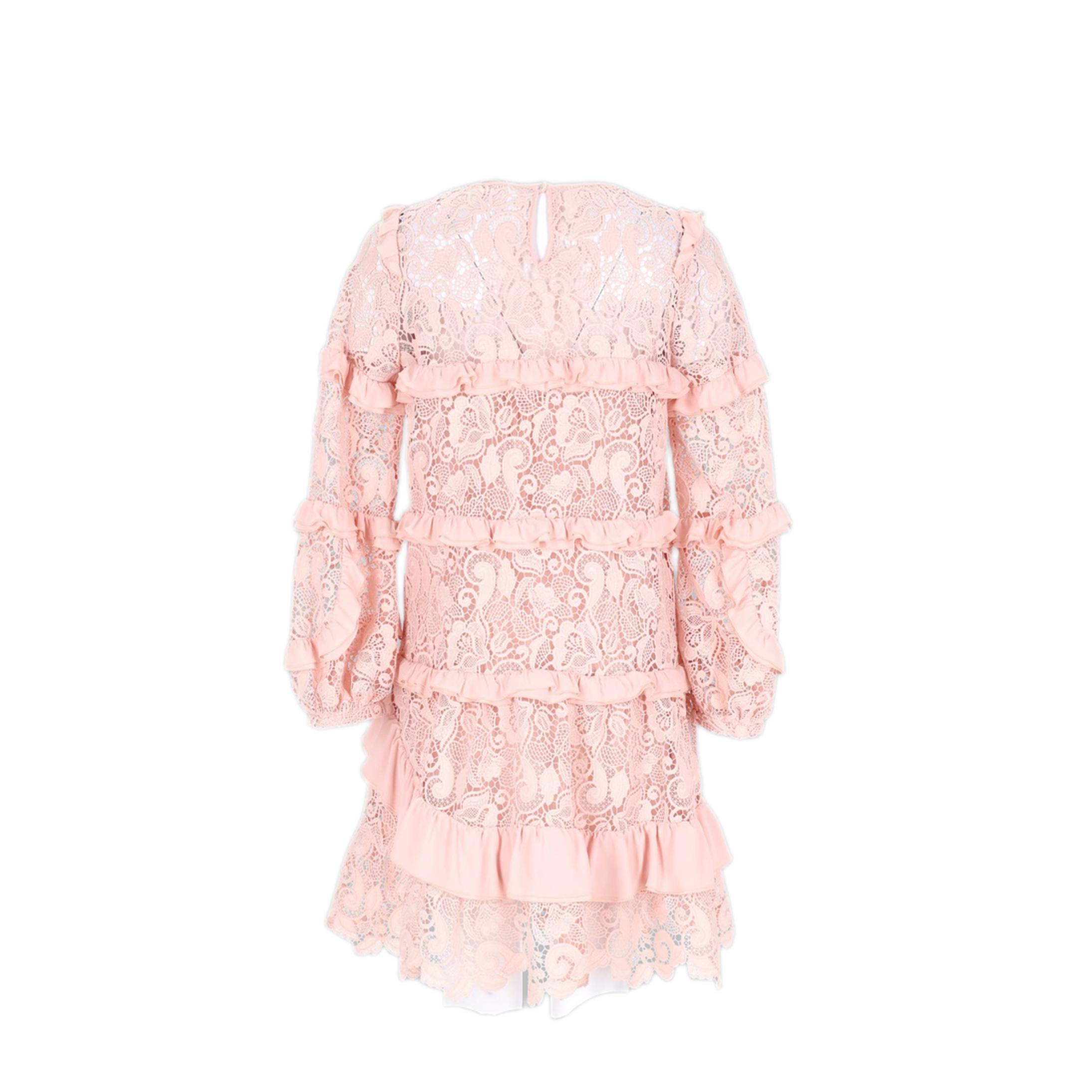 MAYFEYR - N°21 - Lace Dress With Ruffles - H02149054163