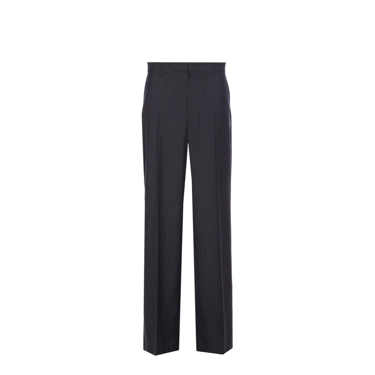 MAYFEYR - Gucci - Wool Pants With Logo In Dark Grey - 836760Z7ATK1054