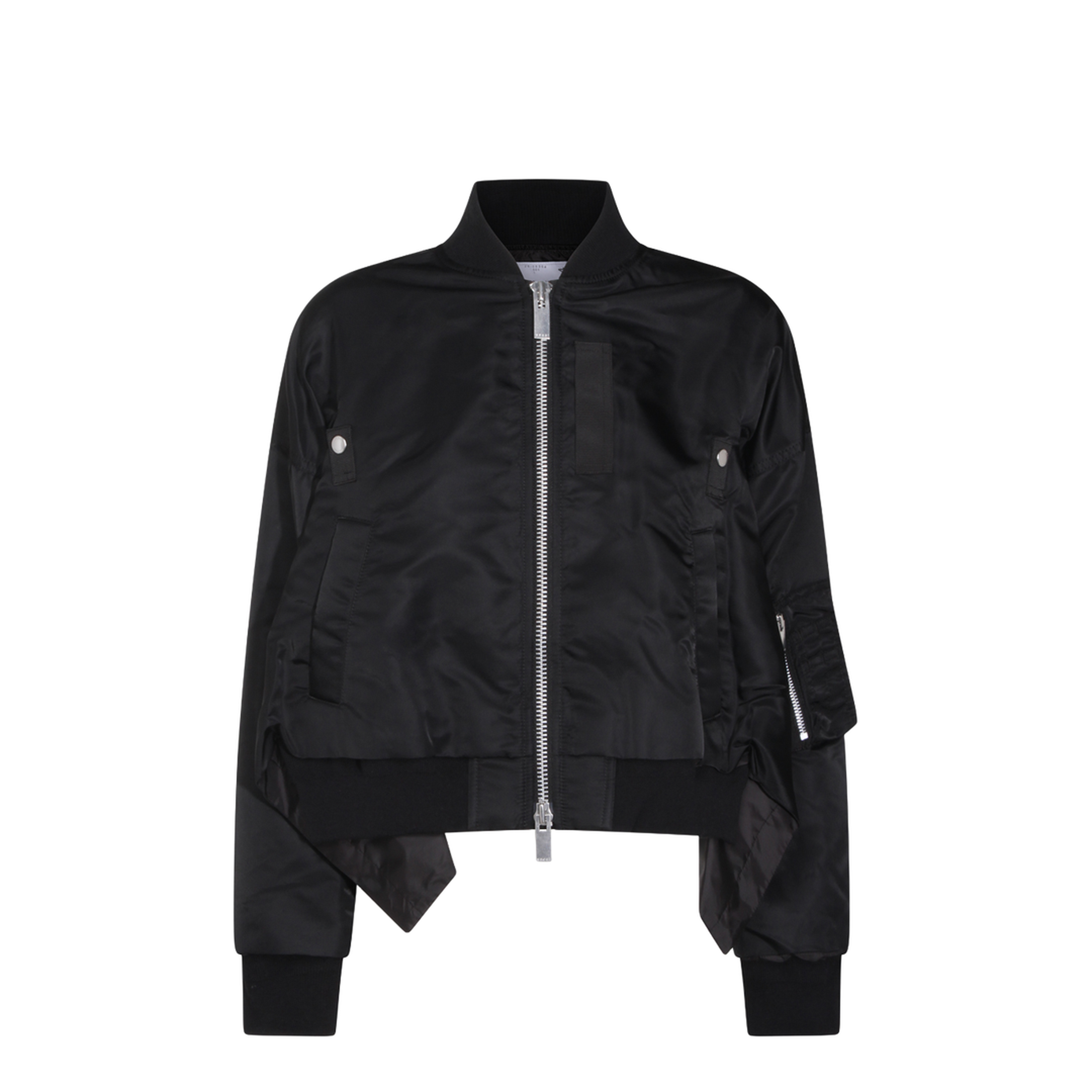 Cropped Bomber Jacket