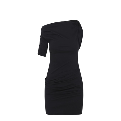 Drapeado mini dress
