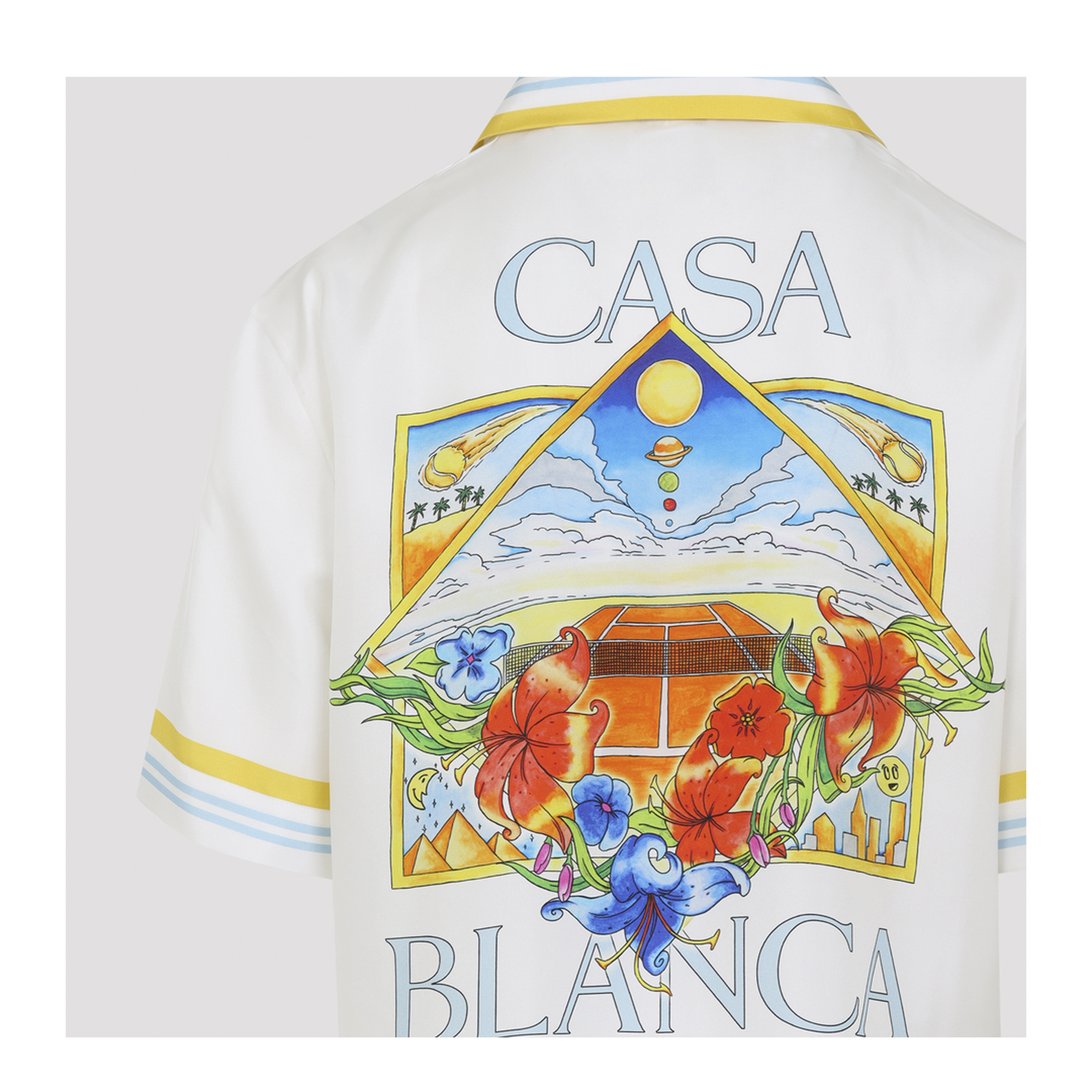 MAYFEYR - Casablanca - Flower Court Icon Shirt - MSS26SH00304
