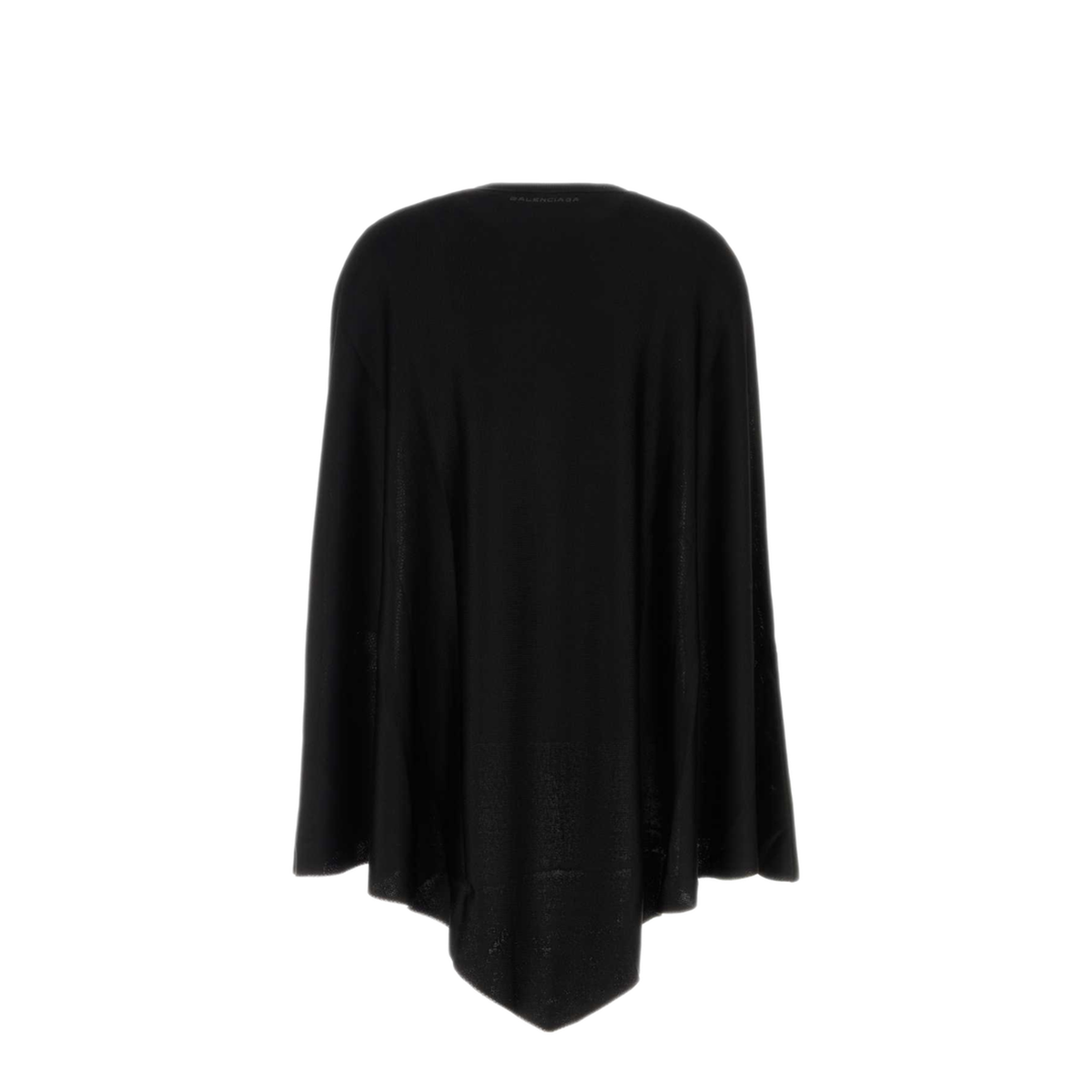 MAYFEYR - Balenciaga - Black Stretch Viscose Blend Cape - 870179T53461000