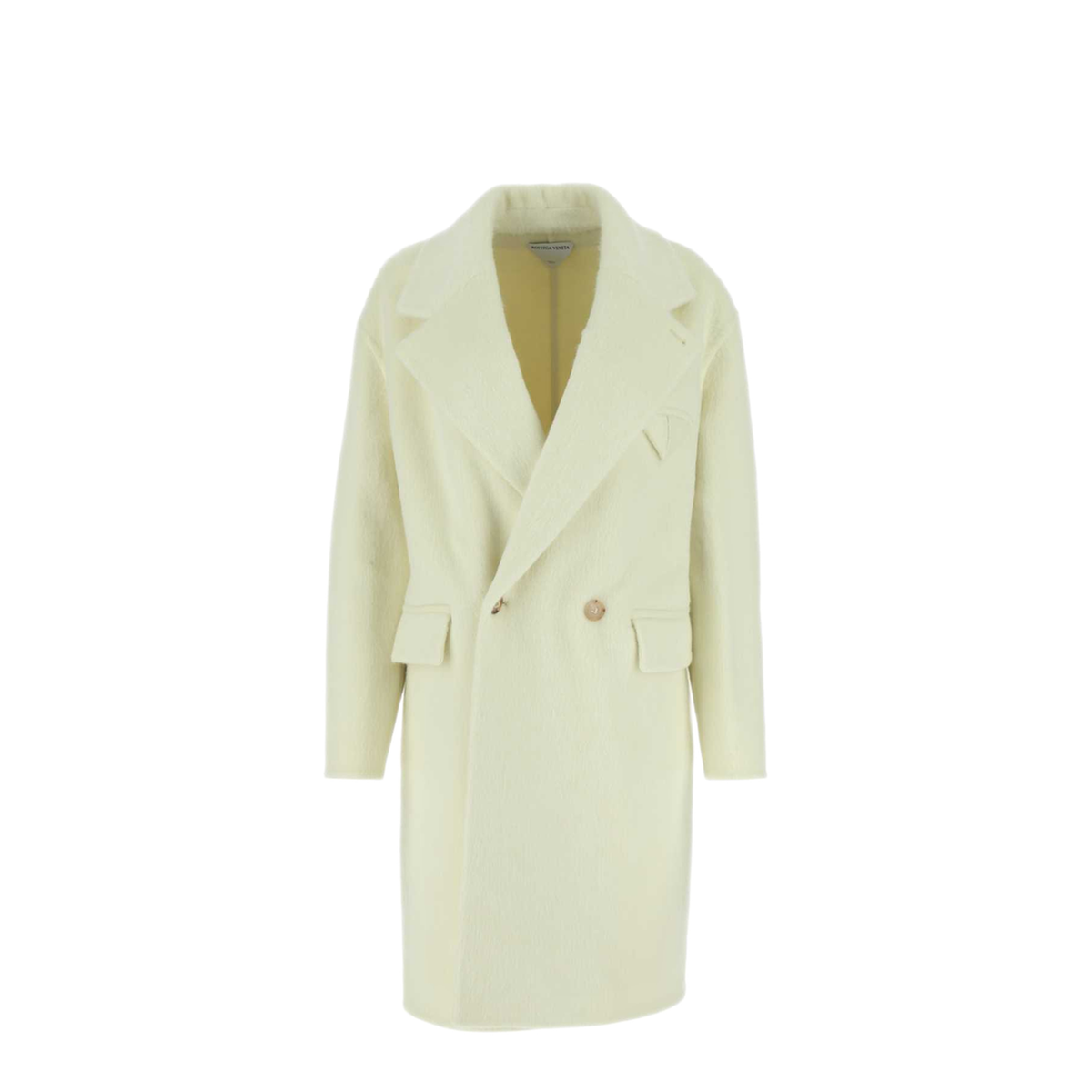 MAYFEYR - Bottega Veneta - Ivory Wool Blend Coat - 689344V2C907112