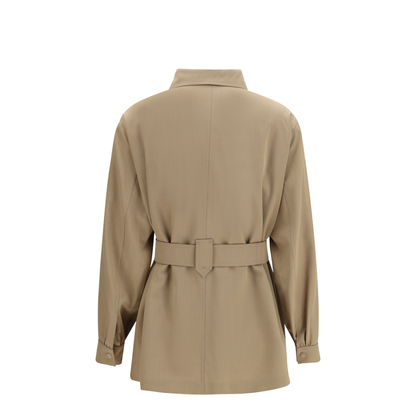 MAYFEYR - Max Mara - Wool Jacket-Shirt With Belt - 2611041211600