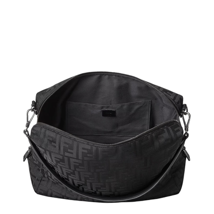 Large Fabric Black Bag