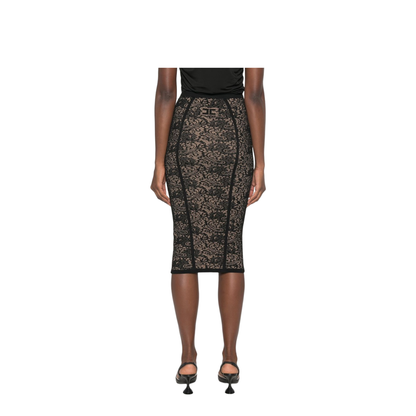 MAYFEYR - Elisabetta Franchi - Skirts Black - GK12Q66E2FR9