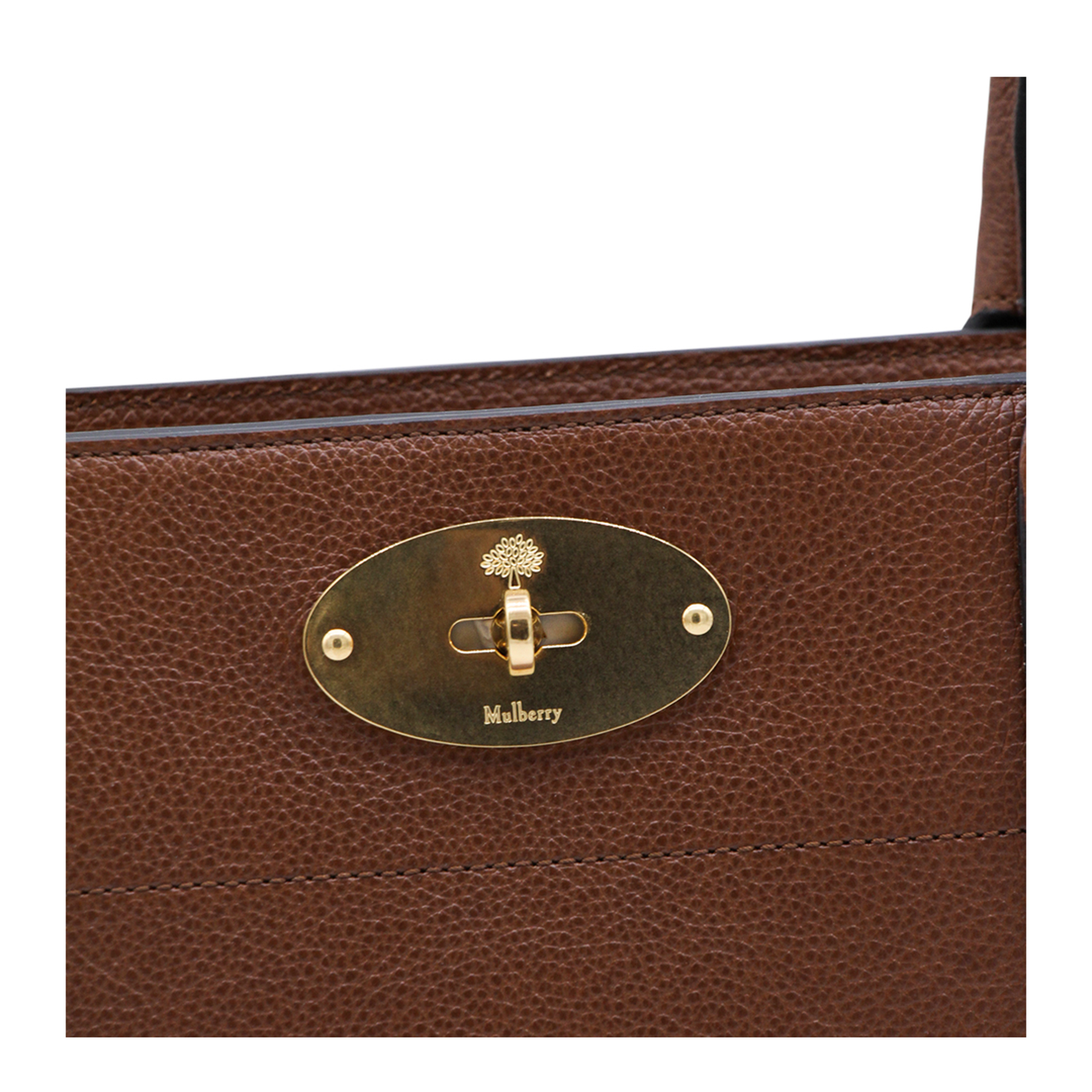 Bayswater 9 to 5 Small Classic Grain Tote Bag - Oak Two-Tone