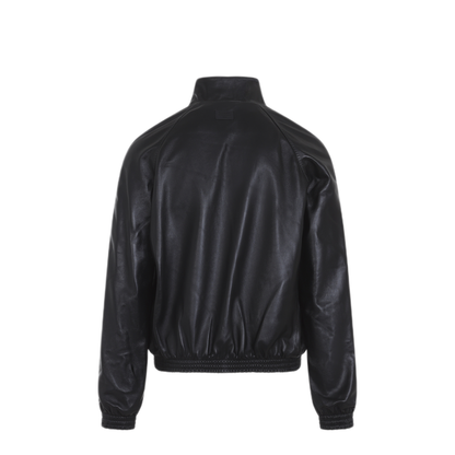 MAYFEYR - Acne Studios - Leather Bomber Jacket - B70168900