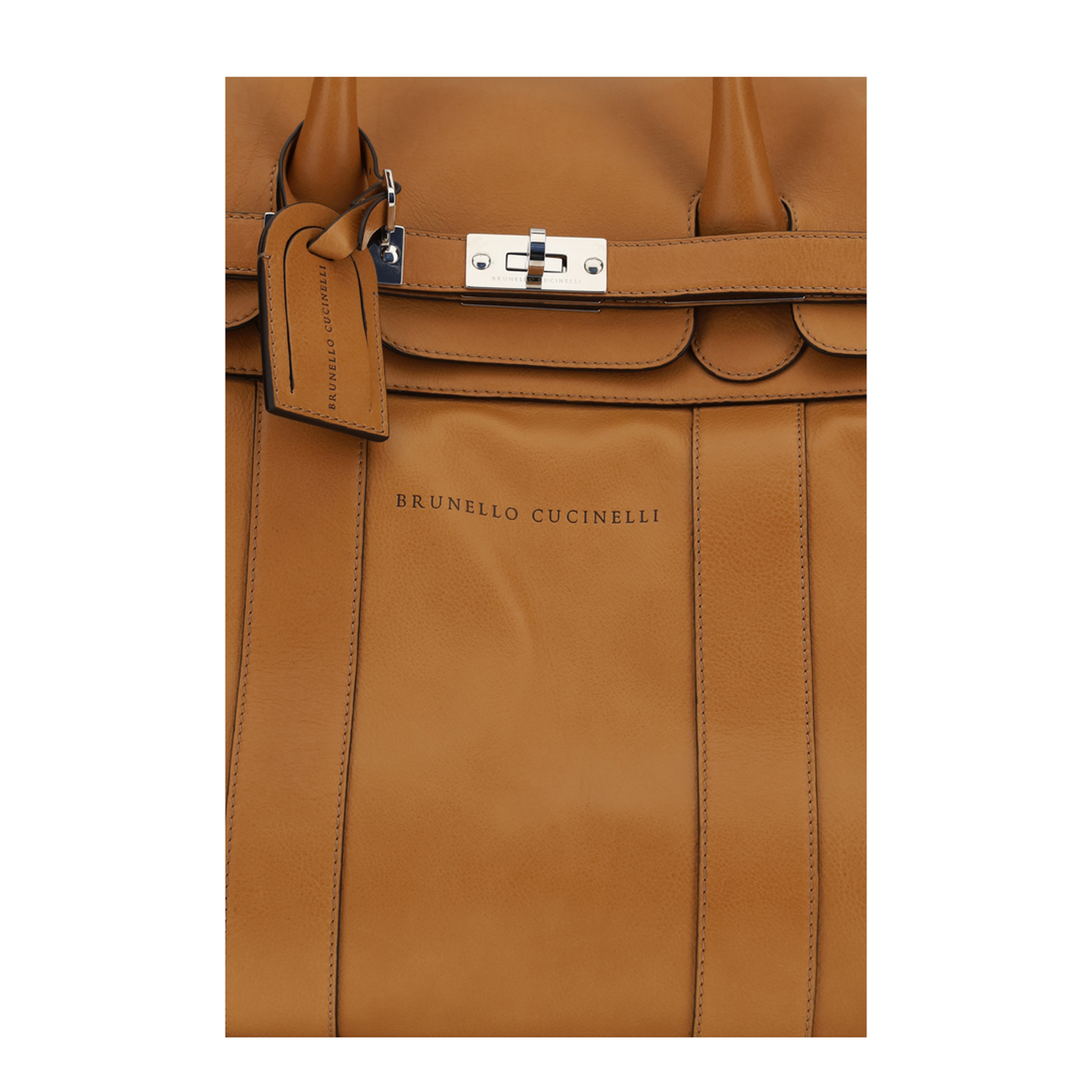 MAYFEYR - Brunello Cucinelli - Leather Travel Bag With Logo - MBTGBU071