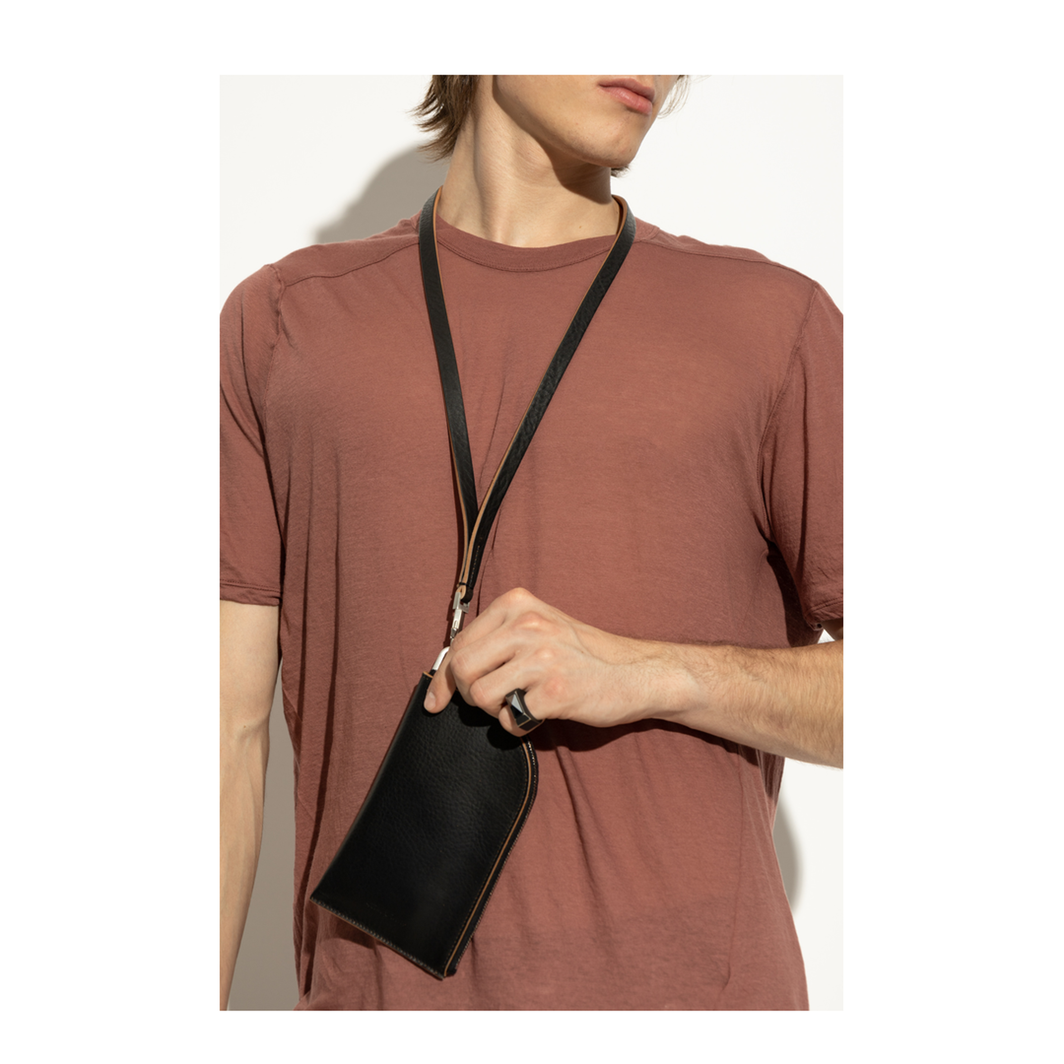 MAYFEYR - Rick Owens - Leather Belt Bag - RA02E0711LGET09