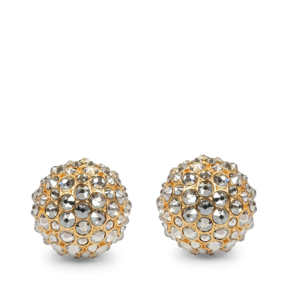 MAYFEYR - Celine - Hairloom Dome Earrings - 461LY6BRS35OR
