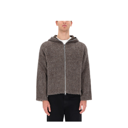 MAYFEYR - Our Legacy - Hooded Sweatshirt - M2266FMMOLEGREYHAIRYWOOL