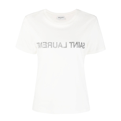 Reverse Logo-Print T-Shirt