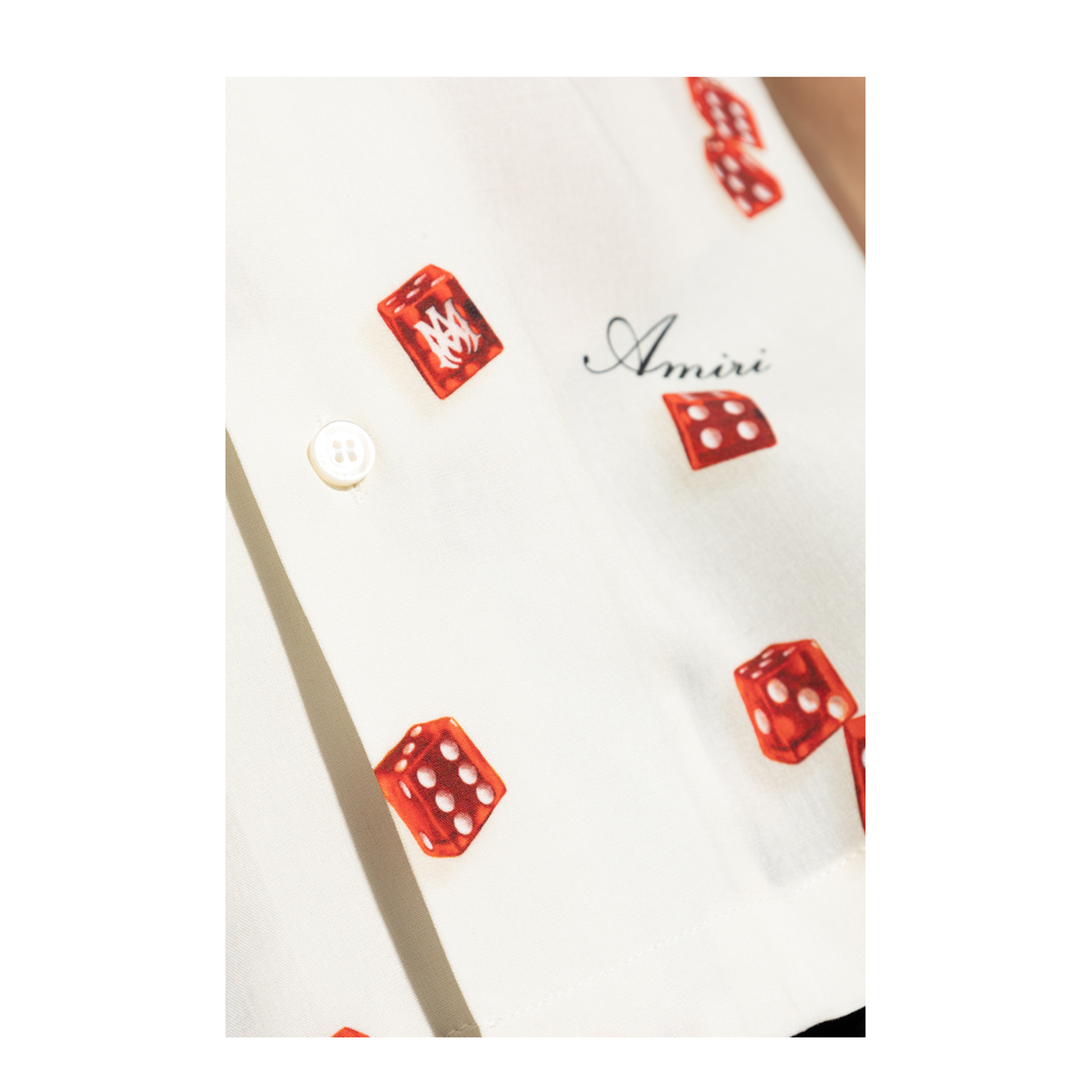 Shirt with decorative print