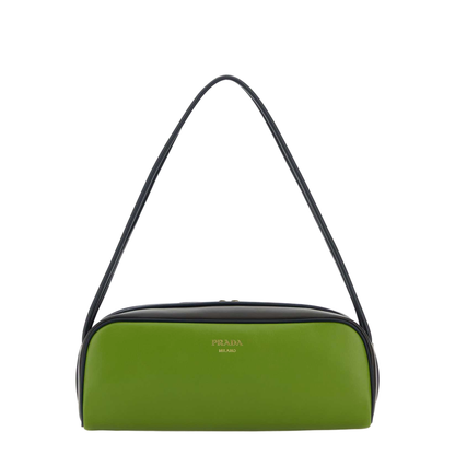 Green Leather Shoulder Bag