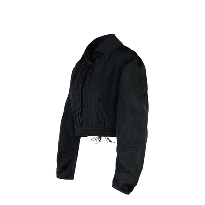 Black Polyester Blouse