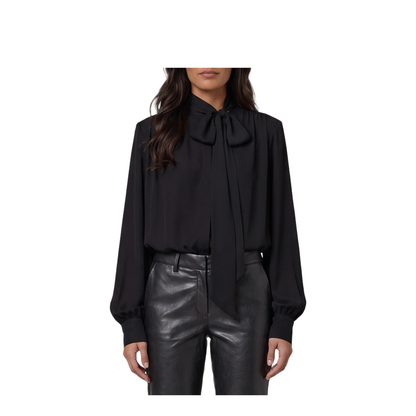 MAYFEYR - Federica Tosi - Silk Blend Shirt With Bow - 3110730429