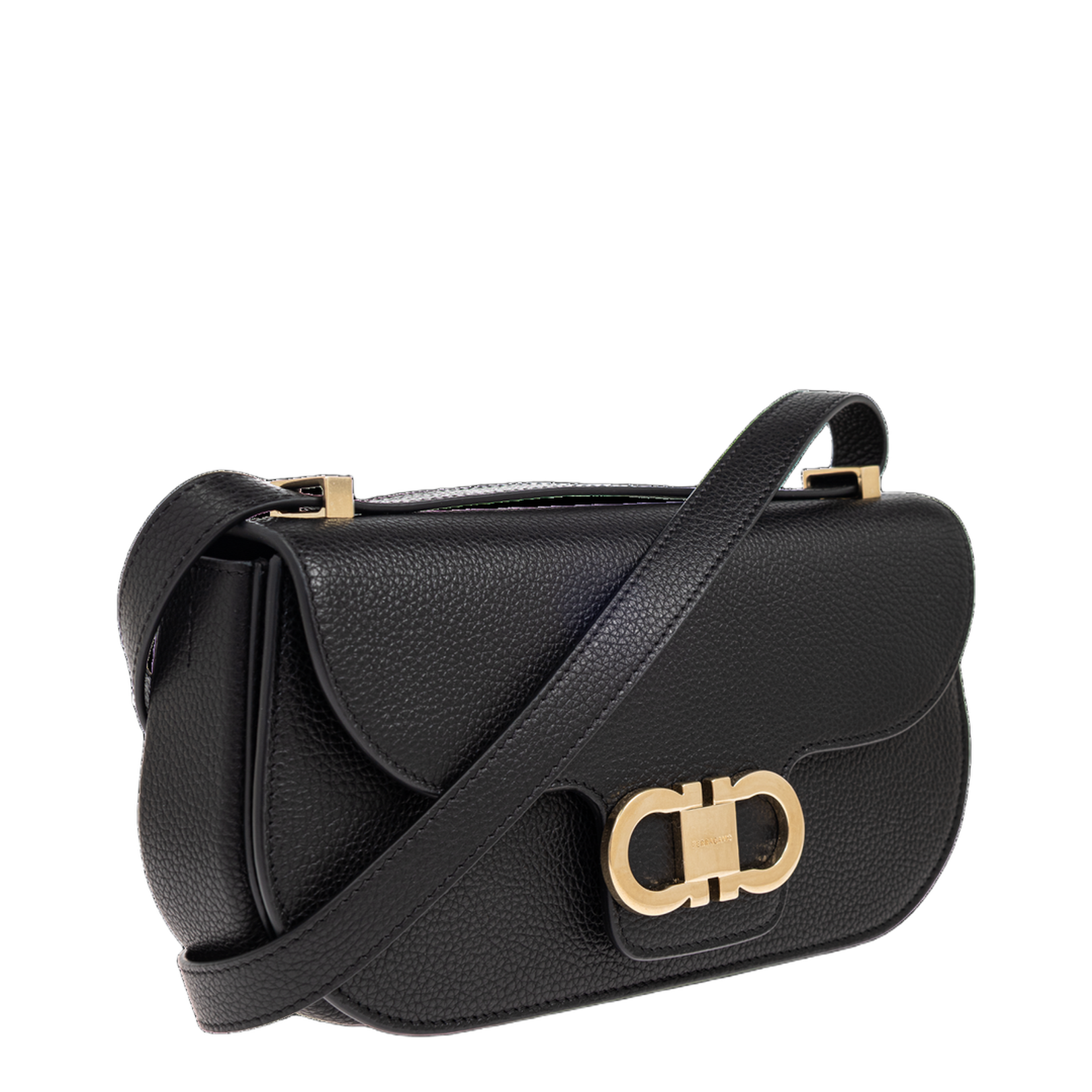 Leather shoulder bag